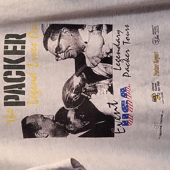 Vintage Green Bay Packers Chris Jacke "The Packer Event" T-Shirt (XL) - Picture 3 of 6